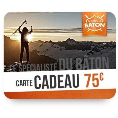 Carte cadeau de 75€ Carte cadeau de 75€