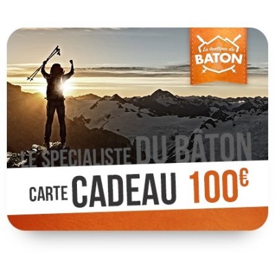 Carte cadeau de 100€ Carte cadeau de 100€