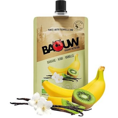 PURÉES ET COMPOTES ÉNERGÉTIQUES BIO BANANE - KIWI - VANILLE PURÉES ET COMPOTES ÉNERGÉTIQUES BIO BANANE - KIWI - VANILLE