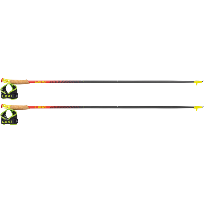 Leki - Vertical K Bright Red - Neon Yellow Leki - Vertical K Bright Red - Neon Yellow