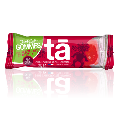 gomme Tâ energy Cranberry Pomme
