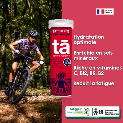 Tâ -ELECTROLYTES Fruits rouge