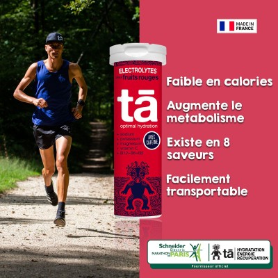 Tâ -ELECTROLYTES Fruits rouge