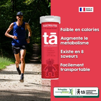 Tâ -ELECTROLYTES Fraise Kiwi Tâ -ELECTROLYTES Fraise Kiwi