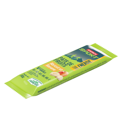 Andros - Pâtes De Fruits Vitaminées Abricot Banane Unité Andros - Pâtes De Fruits Vitaminées Abricot Banane Unité
