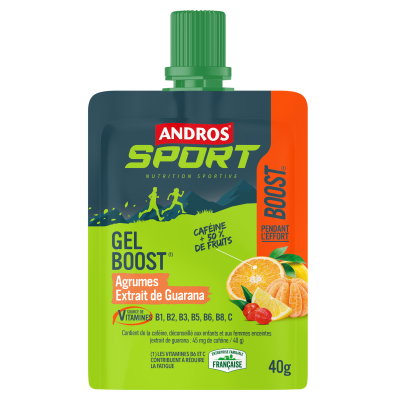 Andros - Goudes Gel Boost Coup De Fouet Agrumes Guarana Andros - Goudes Gel Boost Coup De Fouet Agrumes Guarana
