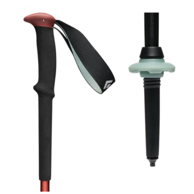 Black Diamond - Trail Trekking Poles Iron Red, bâton randonnée