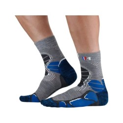 Monnet - Chaussettes Trek Mid X-Light Bleu Monnet - Chaussettes Trek Mid X-Light Bleu