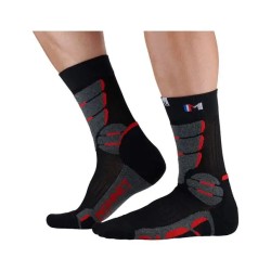 Monnet - Chaussettes Trek Expert Rouge/Noir Monnet - Chaussettes Trek Expert Rouge/Noir