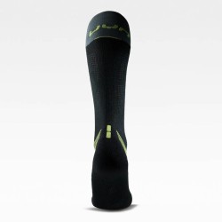 Uyn - Chaussettes M Run Compression One Black Grey Lime Uyn - Chaussettes M Run Compression One Black Grey Lime