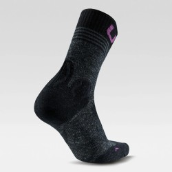 Uyn - Chaussettes W Trekking One Mid (toutes saisons) Black/purple