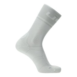 Uyn – Woman Cycling One Light Socks – White/Silver Uyn – Woman Cycling One Light Socks – White/Silver