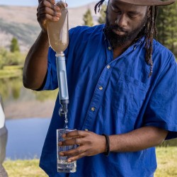 Lifestraw - Personnal Peak Serie Dark Gray ( Paille de vie) Lifestraw - Personnal Peak Serie Dark Gray ( Paille de vie)
