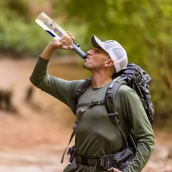 Lifestraw - Personnal Peak Serie-Mountain Blue (Paille de vie)