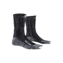X-Socks - Chaussettes Trek X Linen Dolomite Grey Melange/Opal Black