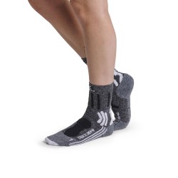 X-Socks - Chaussettes Trek X Linen W Dolomite Grey Melange/Opal Black