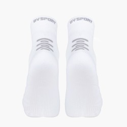 BV Sport - Chaussettes Run Marathon.2 Mid Blanc/Gris