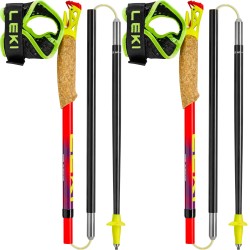 Leki - UltraTrail FX.One 2026 – Bâtons trail pliables carbone HRC