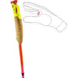 Leki - UltraTrail FX.One Superlite Neonpink 2026 – Bâtons trail ultra légers