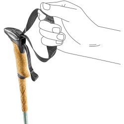 Leki - Makalu Lite Compact 2026 - Bâton rando 90–125 compact