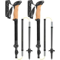 Leki - Makalu Pro FX Carbon 2026 – Pliable réglable 110–130